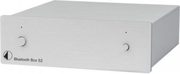 Bluetooth Box S2 Audiophiler Bluetooth Audioempfänger mit aptX von Pro-Ject silber