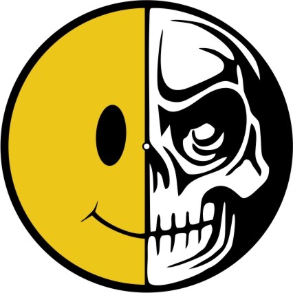 Slipmat Smile Skull