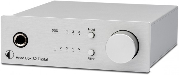 Pro-Ject Head Box S2 Digital Kopfhörerverstärker von Pro-Ject silber