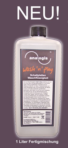 Wash and Play Reinigungsflüssigkeit Vinyl