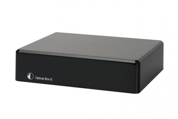 Optical Box E Phono Vorverstärker mit A/D Konverter & Line In/Out von Pro-Ject schwarz