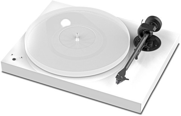 Pro-Ject X1 B Plattenspieler mit Pro-Ject Pick it S2 Tonabnehmer weiß Hochglanz