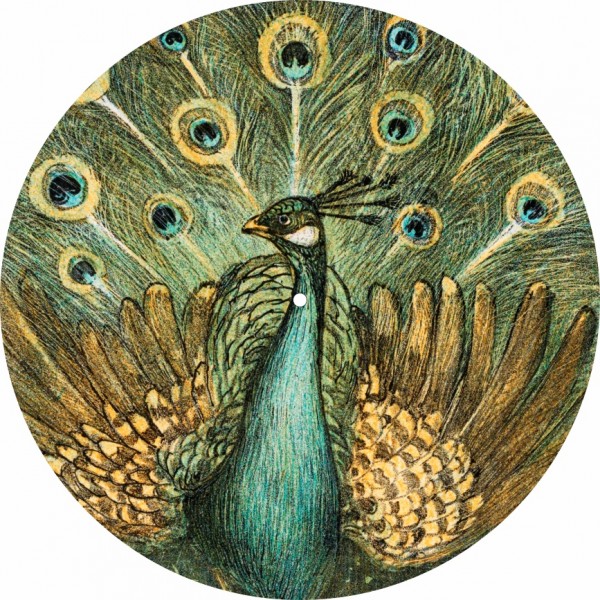 Slipmat Peacock in Profile