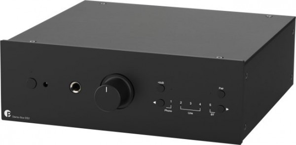 Stereo Box DS2 Stereo-Verstärker mit 5 Eingängen & App-Steuerung schwarz von Pro-Ject