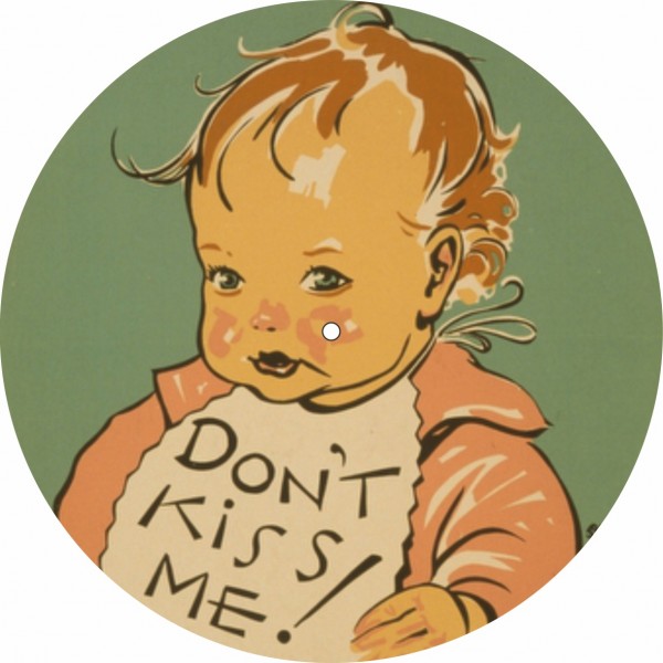 Slipmat Don´t kiss me