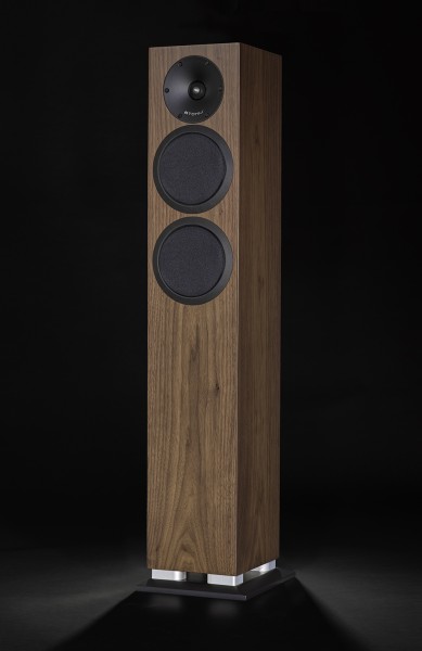 Atohm Sirocco 2.24 Standlautsprecher Echtholz Furnier Walnuss