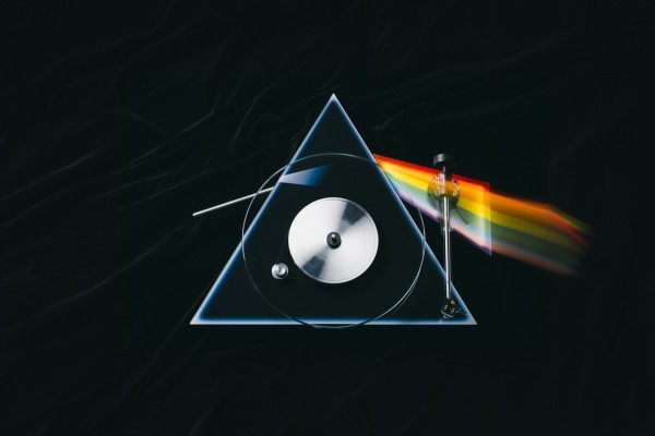 Pro-Ject The Dark Side of the Moon Plattenspieler Artist Collection-Plattenspieler